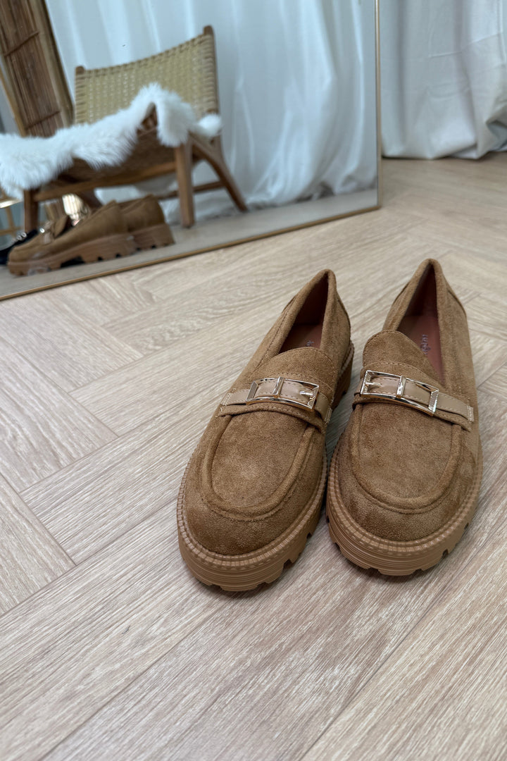 Bloom - Josette Loafers - Camel Loafers 