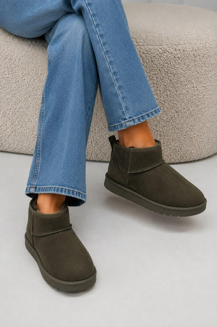 Bloom - Love-In-A-Mist Boots - Olive Støvler 