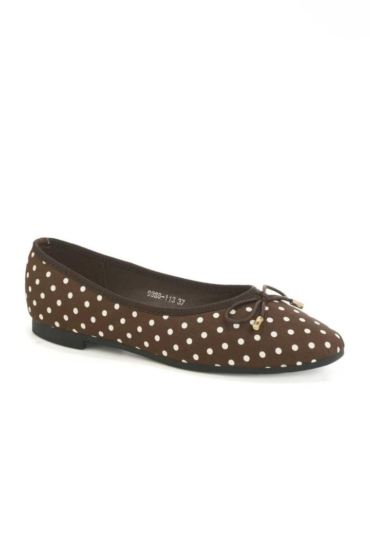 Bloom - Monarda Ballet Flats - Dark Brown Ballerinaer 