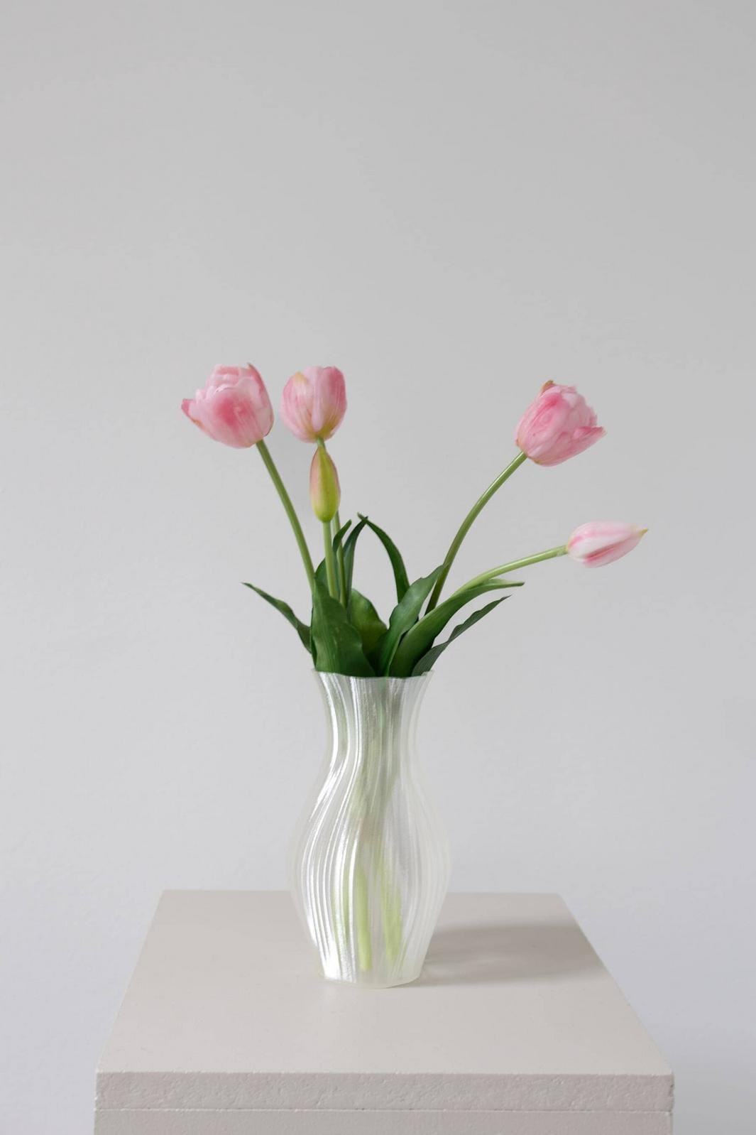 Bloom Objects - Artificial Layered Tulips - Light Pink - 02-172 Light Pink 