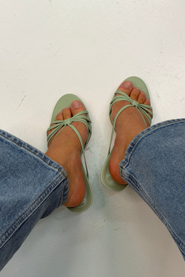 Bloom - Sweet Pea Stiletto - Green Stiletter 