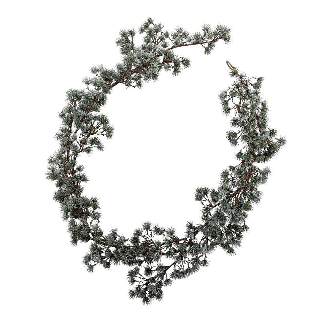 Bloomingville - Cedar Guirlande, Grøn, Kunstige Blomster 82072980 - Green
