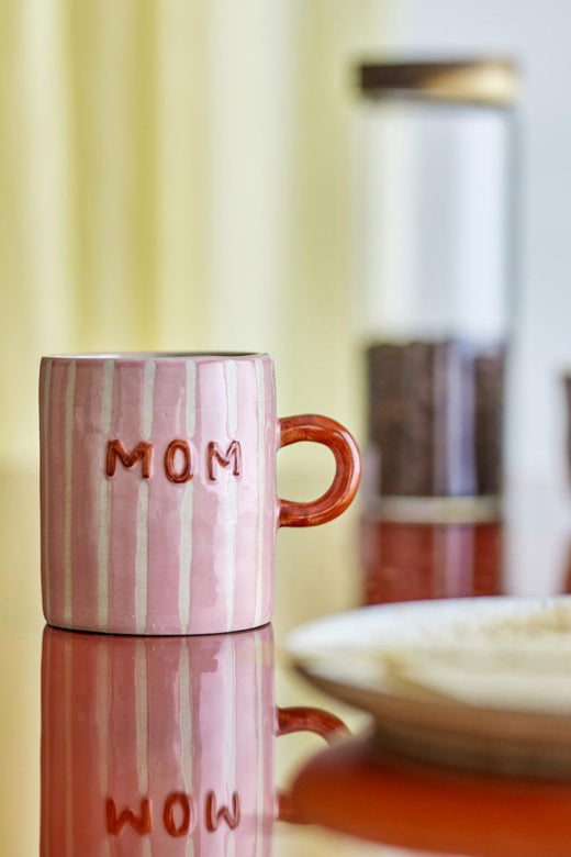 Bloomingville - Cherish Krus, Rosa, Stentøj 82063180 - Rose