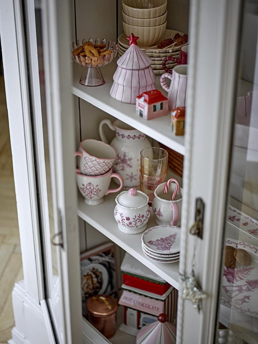 Bloomingville - Wonderland Kande, Rosa, Stentøj 82072936 - Rose