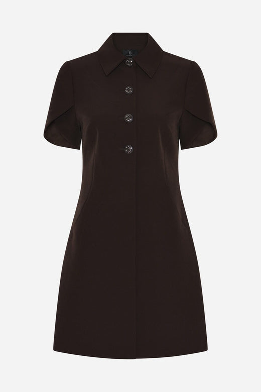 Bruuns Bazaar - Rubysusbbzendia Dress BBW5204 - Dark Brown