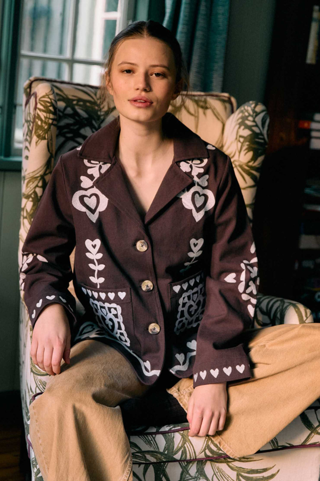 Sissel Edelbo - Margaret Blazer Se 2028 - Dark Plum