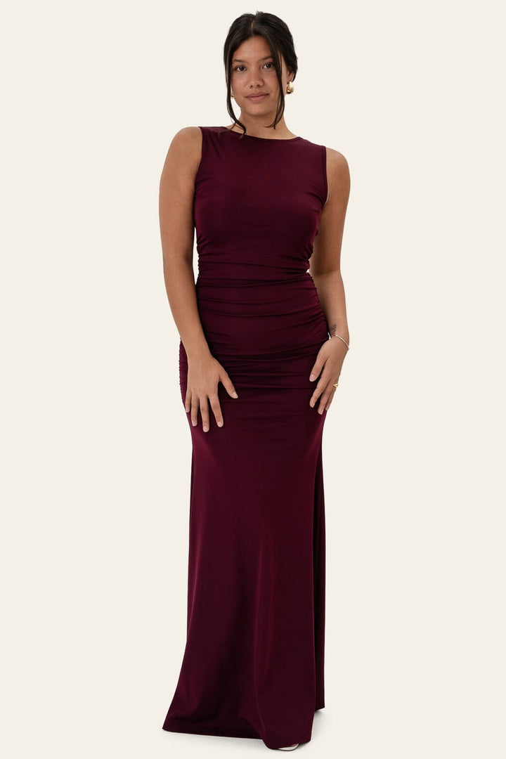 BYIC - Annaic Maxi Dress A25330 - Bordeaux
