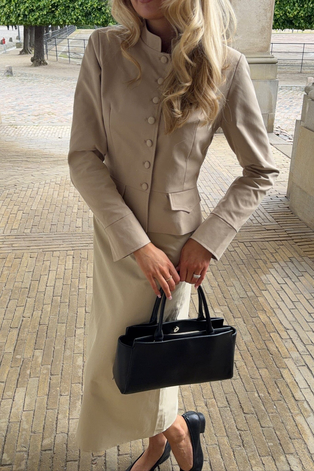 BYIC - Cilleic Blazer Shirt A25350 - Beige Skjorter 