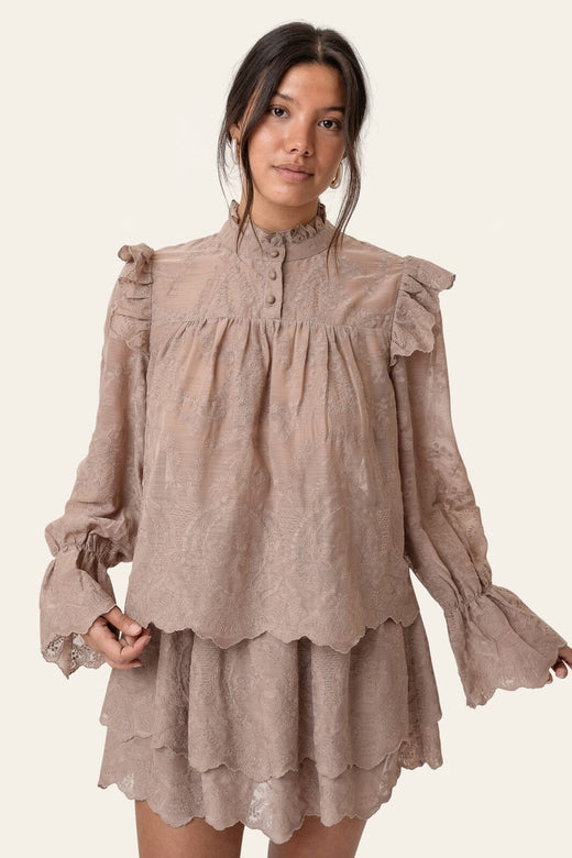 BYIC - Ellinoraic Shirt 2623 - Vintage Light Brown