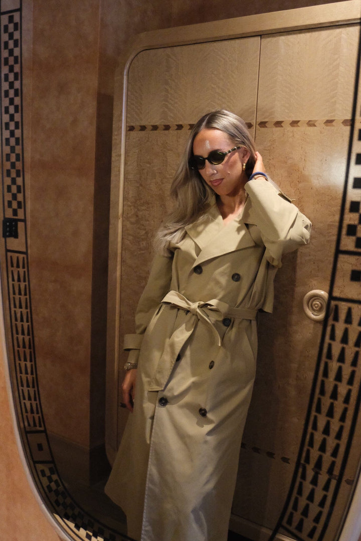 Byic - Evieic Trenchcoat A25403 - Camel Jakker 