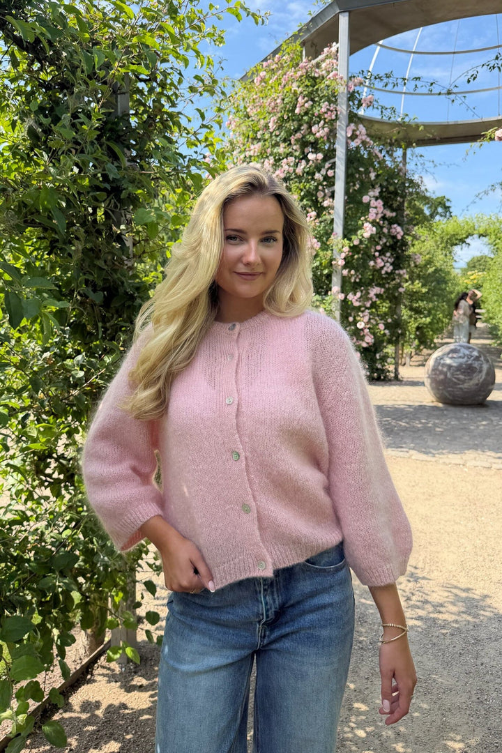 BYIC - Idaic 3/4 Cardigan 5287 - Light Pink Cardigans 