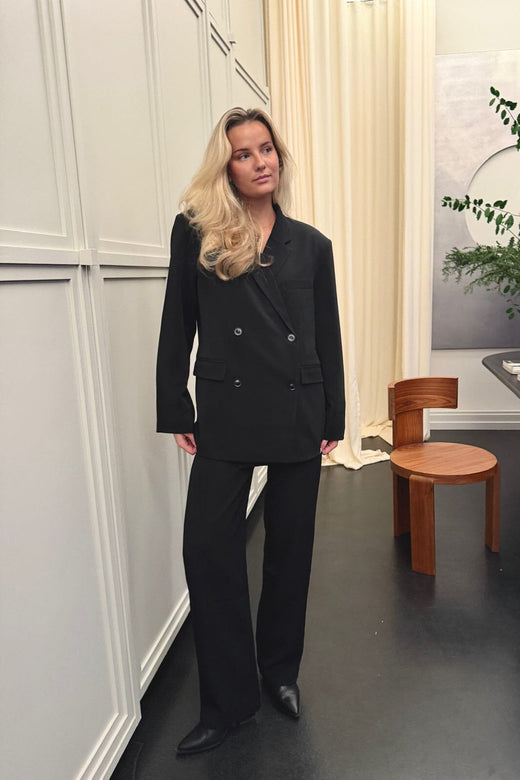 BYIC - Signatureic Double Breasted Blazer A23987 - Black