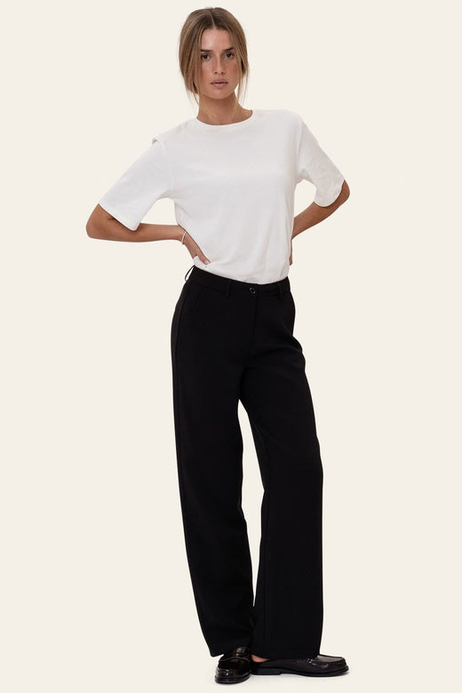 BYIC - Signatureic Wide Pants A2586 - Black