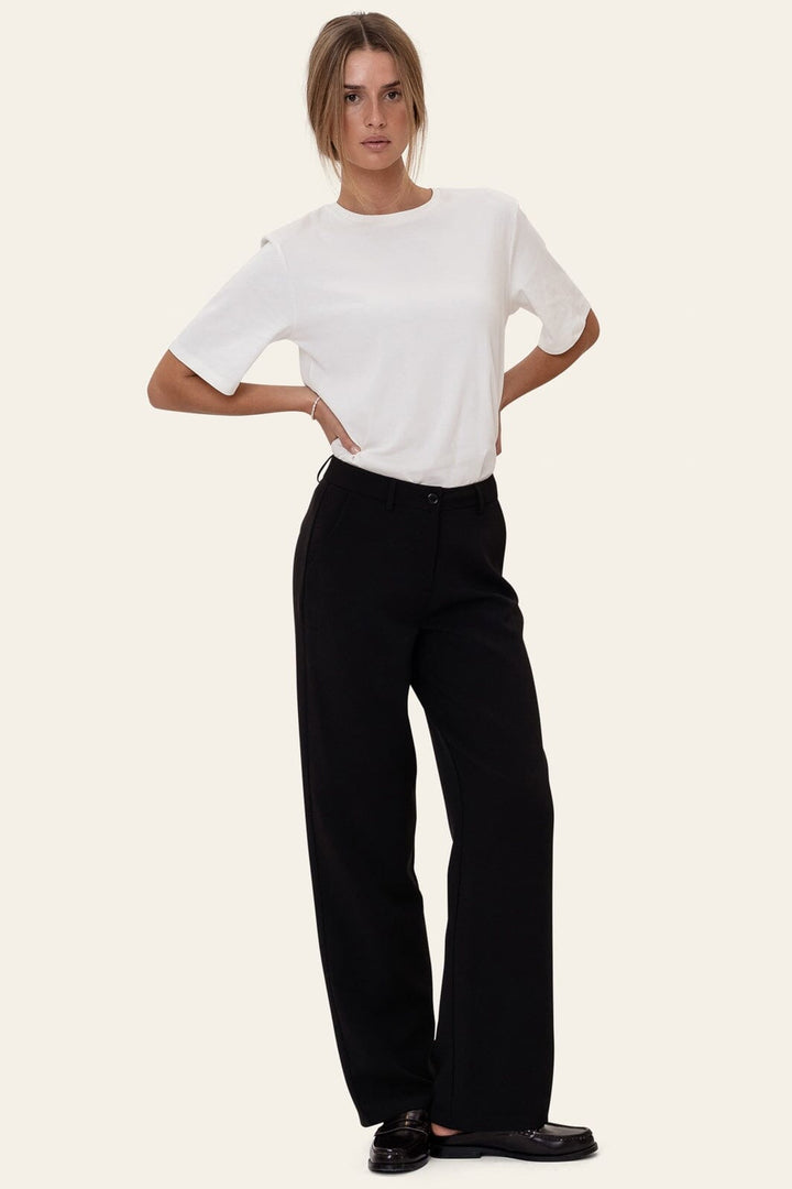 BYIC - Signatureic Wide Pants A2586 - Black