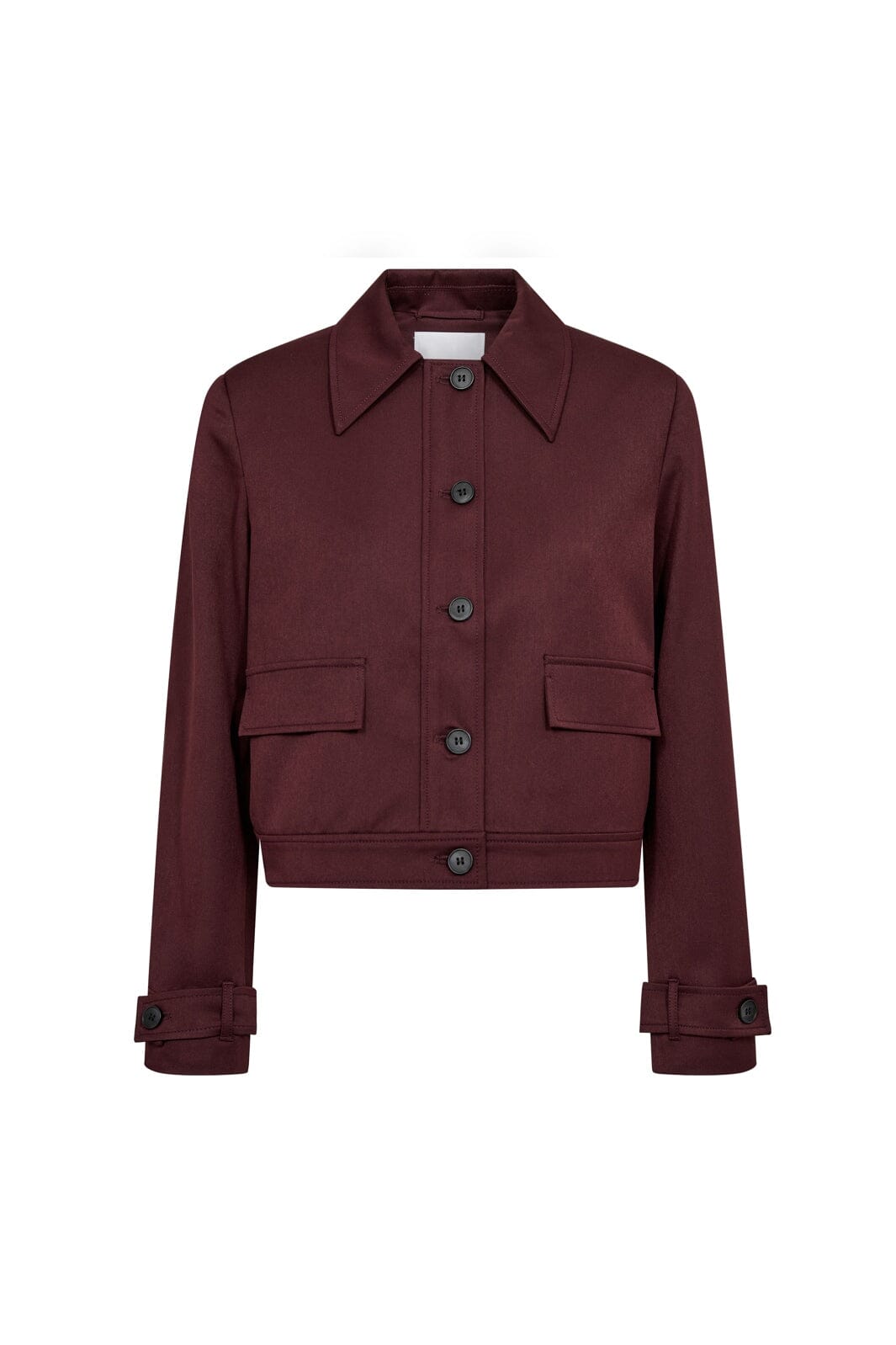 Co´Couture - 30325 Terrycc Jacket 500364 - 30005 - Wine Red