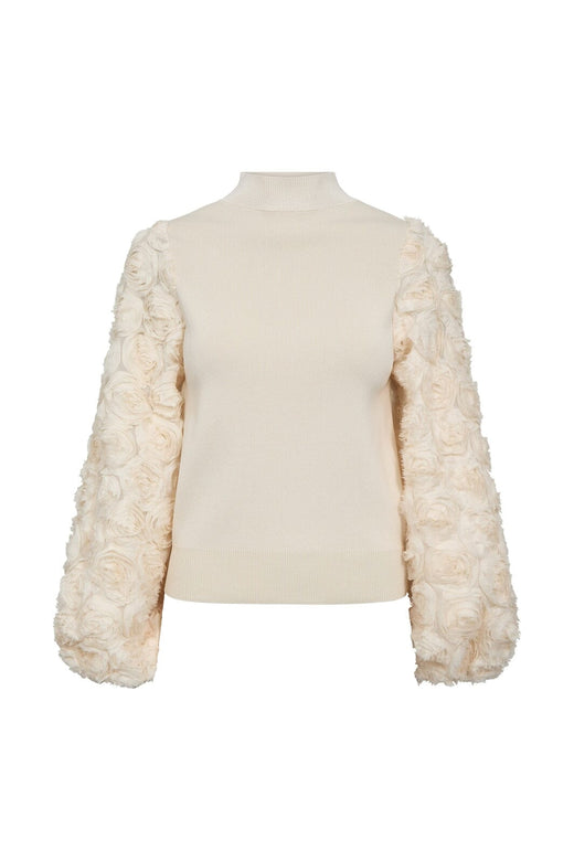 Co´Couture - 42005 Merciacc Rose Mix Knit 504271 - 00007 - Bone
