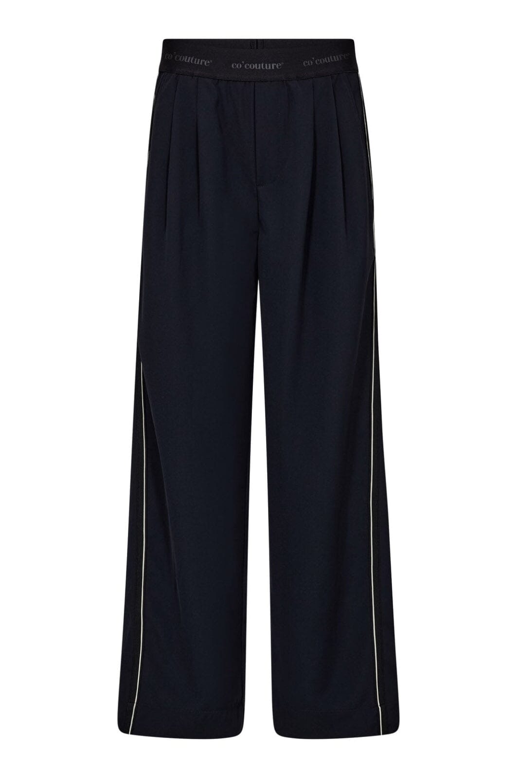 Co´Couture - Aminacc Split Panel Pant 41026 - 96 - Black Bukser 