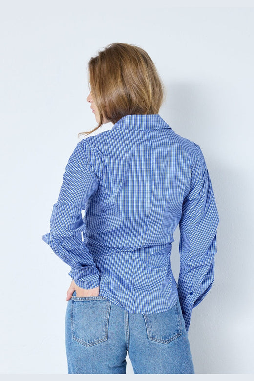 Co´Couture - Anizacc Asym Shirt 45017 - 76 - New Blue