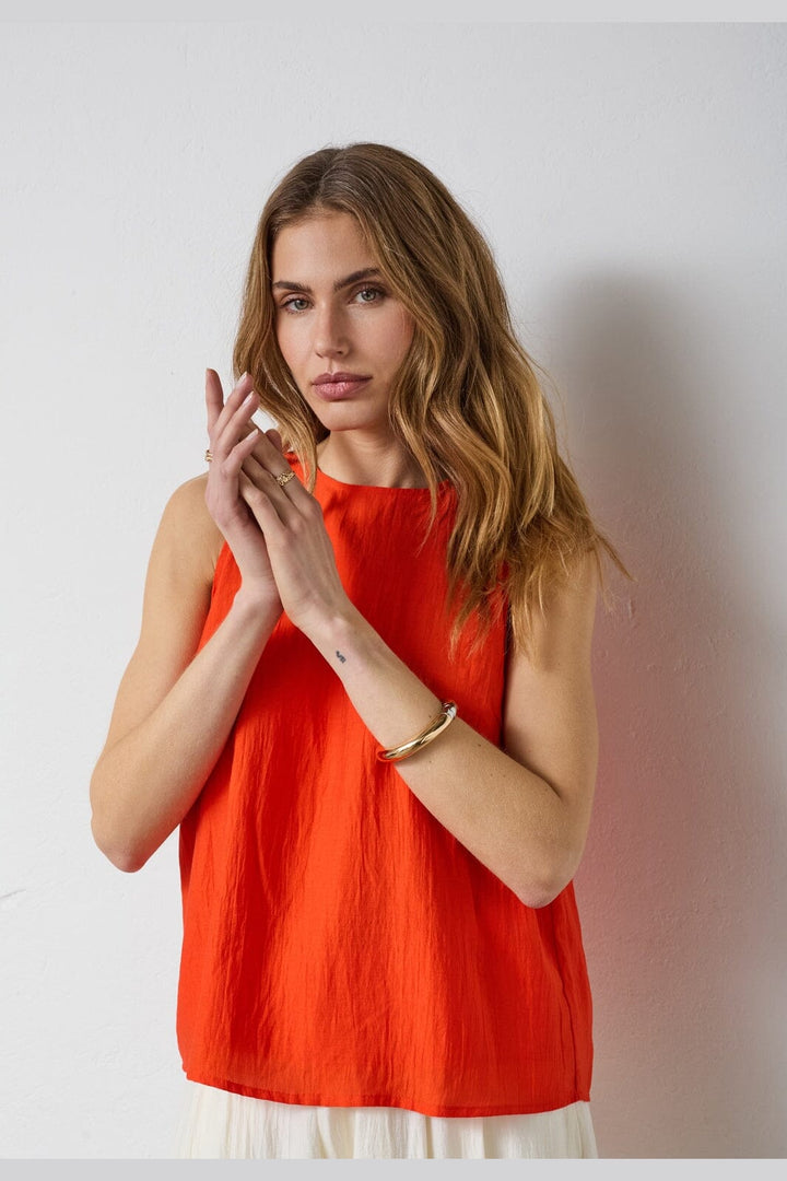 Co´Couture - Auracc Top 45122 - 66 - Flame