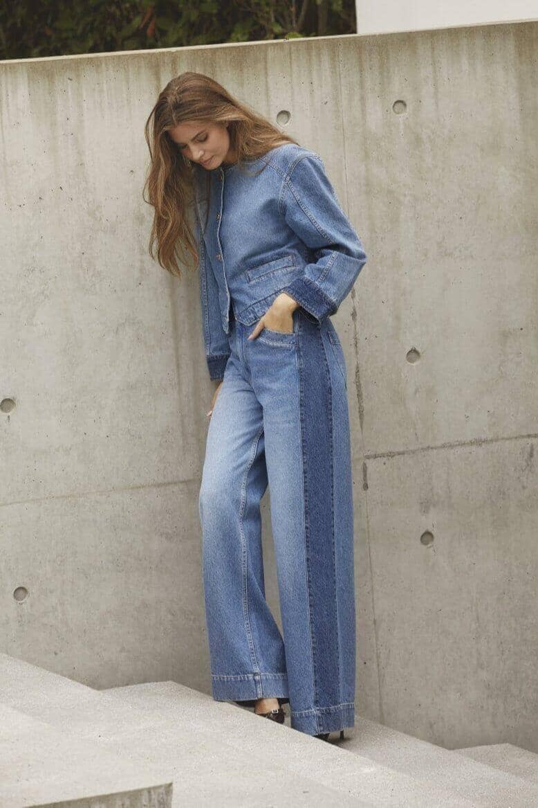 Co´Couture - Bilbaocc Wide Jeans 31627 - 552 - Denim Blue Bukser 
