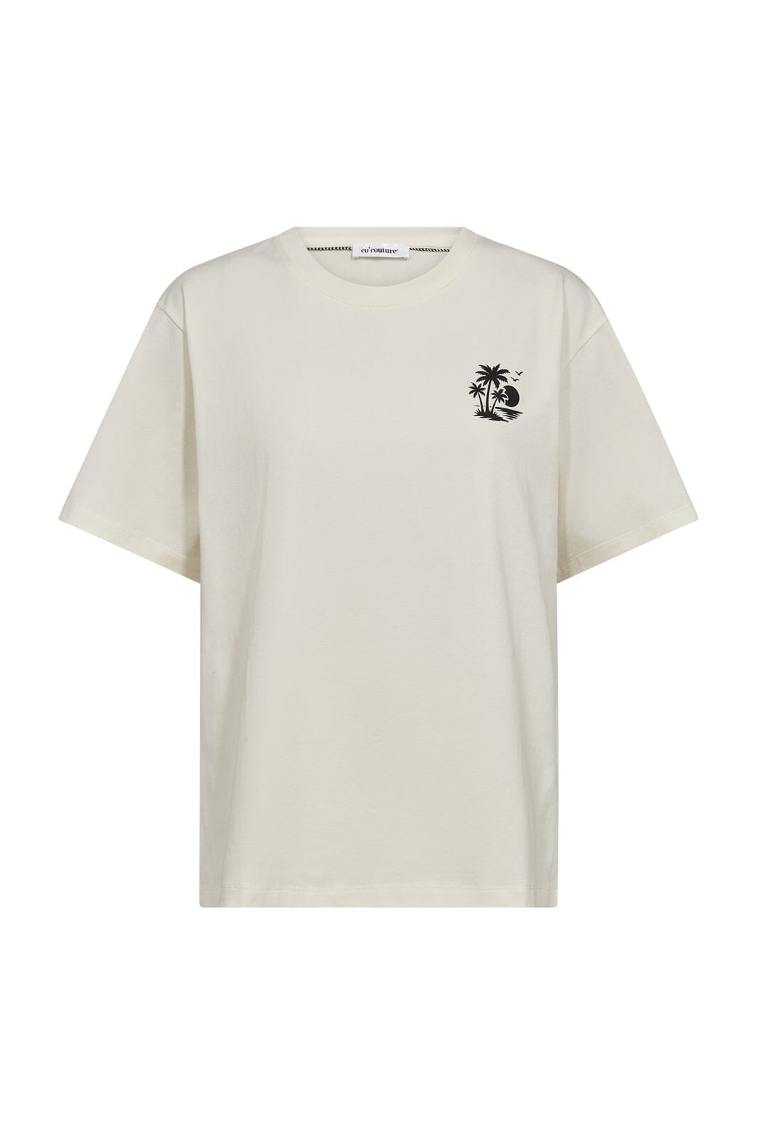 Co´Couture - Coco Beachcc Box Tee 43022 - 5 - Pearl