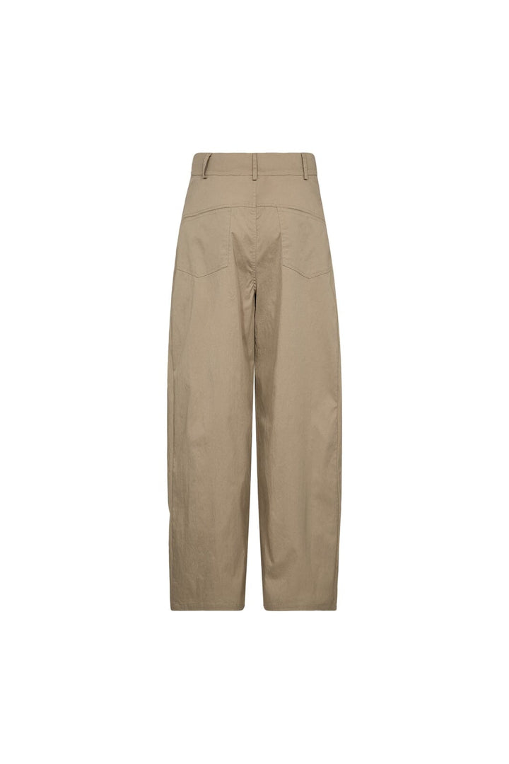 Co´Couture - Cottoncc Crisp Barrel Pant 41194 - 131 - Mushroom