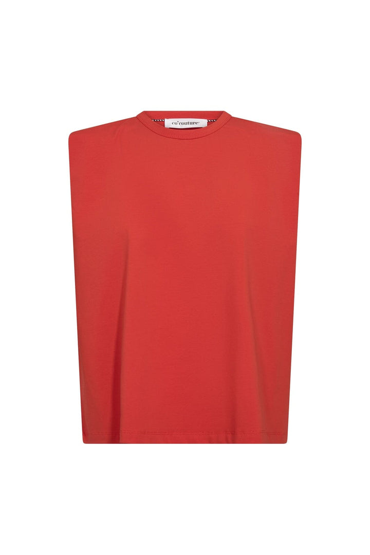 Co´Couture - Eddiecc Tee 43037 - 66 - Flame