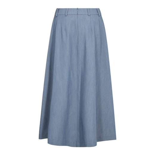 Co´Couture - Ellycc Pleat Skirt 44043 - 586 - Dusty Blue Nederdele 