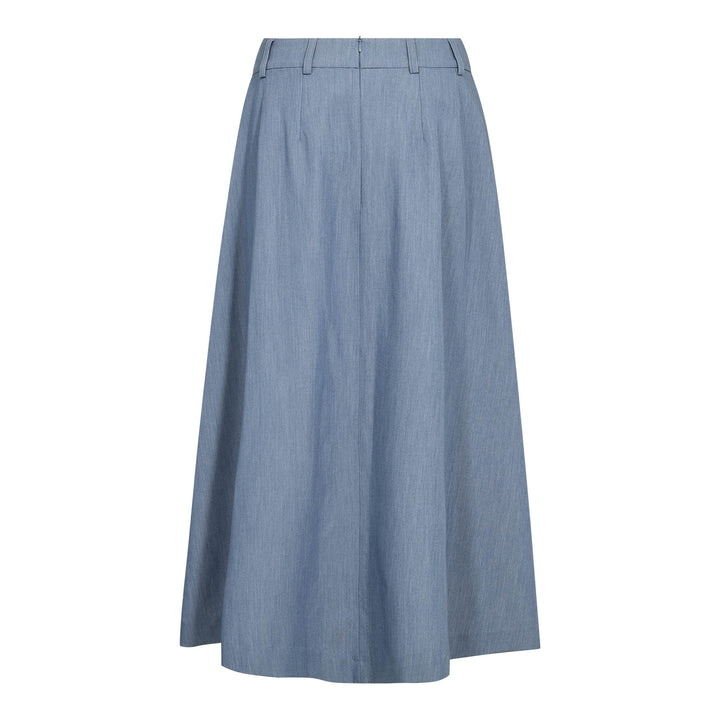 Co´Couture - Ellycc Pleat Skirt 44043 - 586 - Dusty Blue Nederdele 