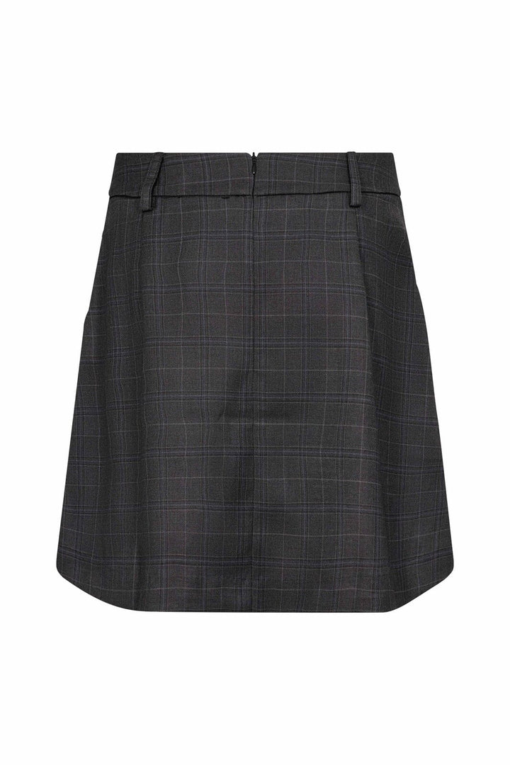 Co´Couture - Eloracc Pocket Pleat Mini Skirt 500436 - 65002 - Dark Grey