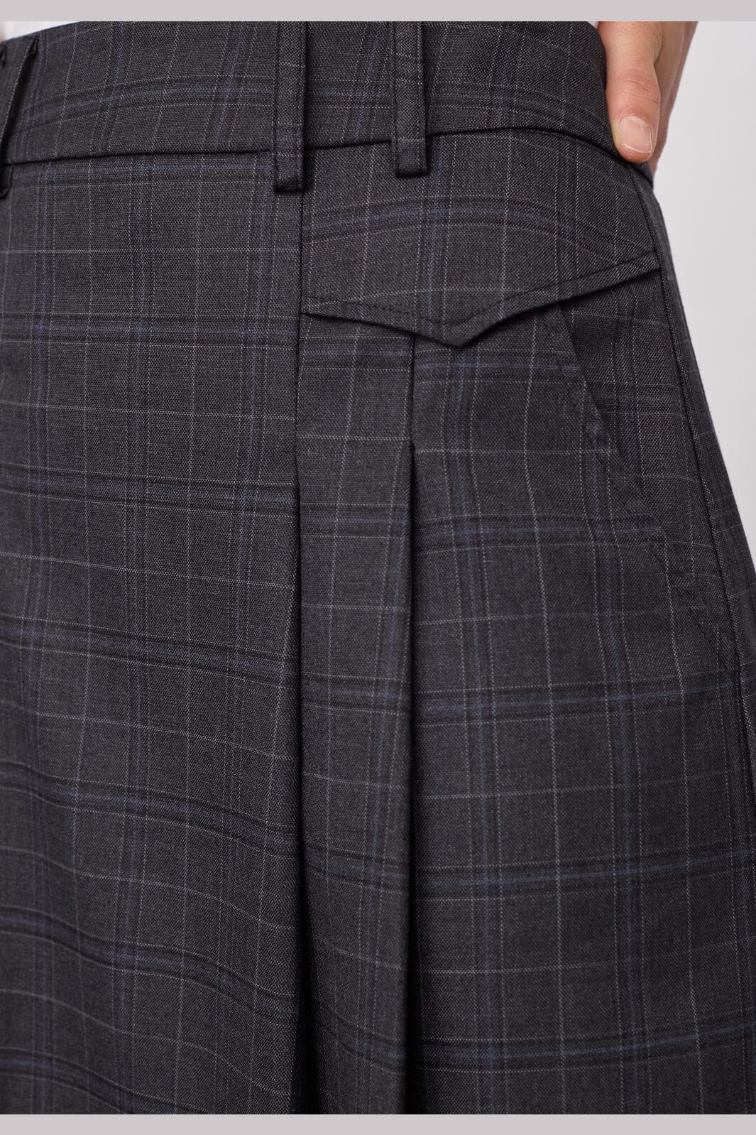 Co´Couture - Eloracc Pocket Pleat Mini Skirt 500436 - 65002 - Dark Grey