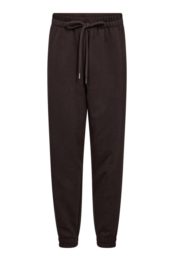 Co´Couture - Eriscc Sweatpant 41092 - 145 - Dark Brown Bukser 