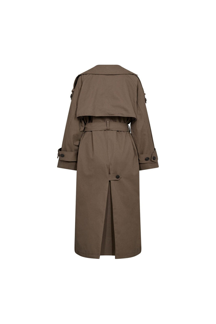Co´Couture - Ethancc Trench Coat 40016 - 154 - Walnut