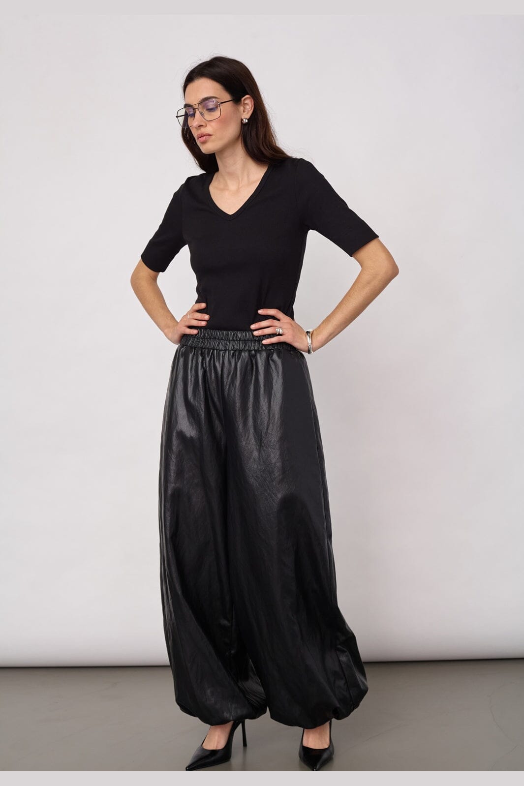 Co´Couture - Gittcc Balloon Pant 500394 - 65001 - Black