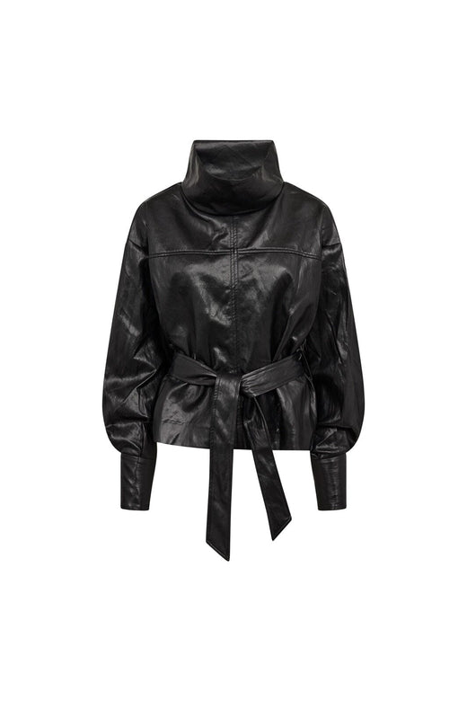 Co´Couture - Gittcc Funnel Neck Blouse 500322 - 65001 - Black