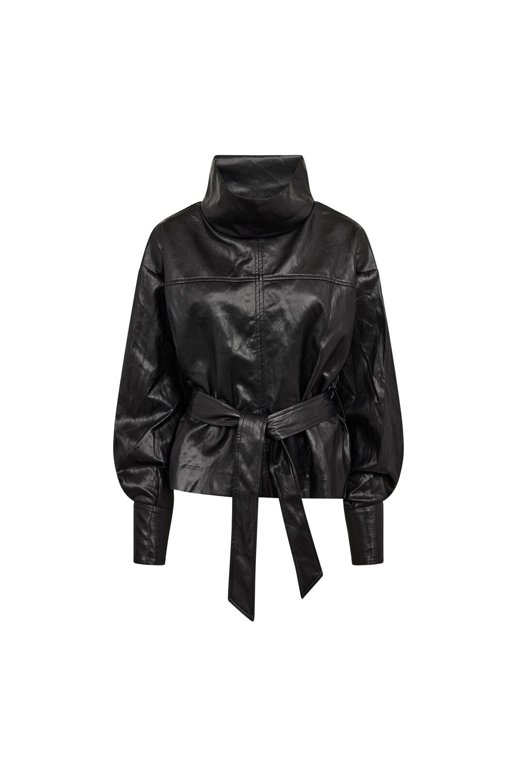 Co´Couture - Gittcc Funnel Neck Blouse 500322 - 65001 - Black