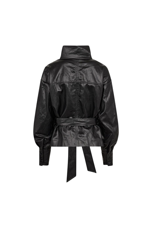 Co´Couture - Gittcc Funnel Neck Blouse 500322 - 65001 - Black