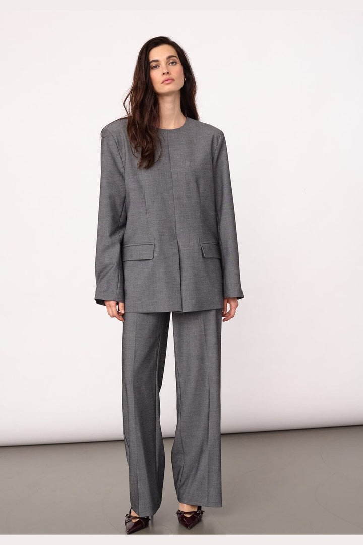Co´Couture - Jackycc Blazer Blouse 500290 - 65003 - Mid Grey