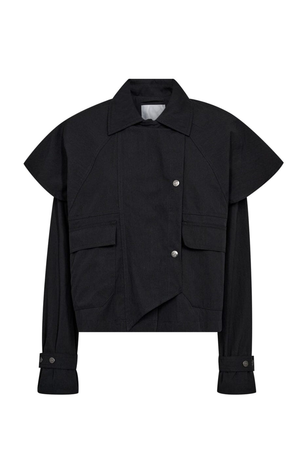 Co´Couture - Keshacc Cape Jacket 40014 - 96 - Black