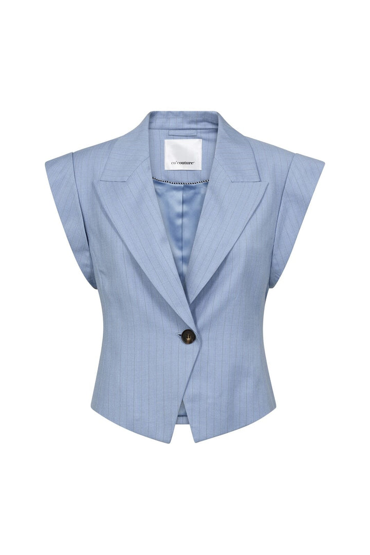Co´Couture - Kianacc Pin Vest 40027 - 23 - Pale Blue