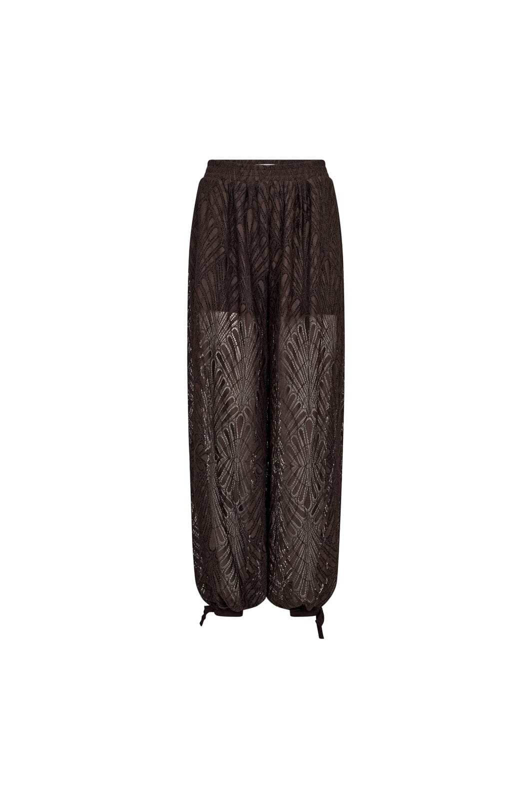 Co´Couture - Leticc Balloon Pant 41107 - 145 - Dark Brown