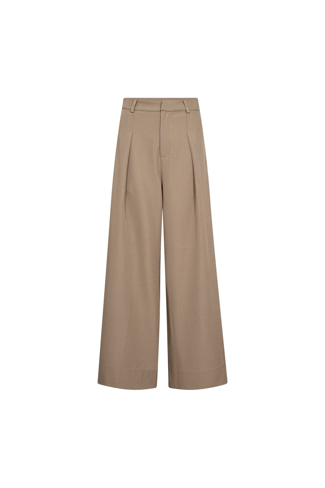Co´Couture - Lunacc Pleat Pant 500391 - 20018 - Taupe