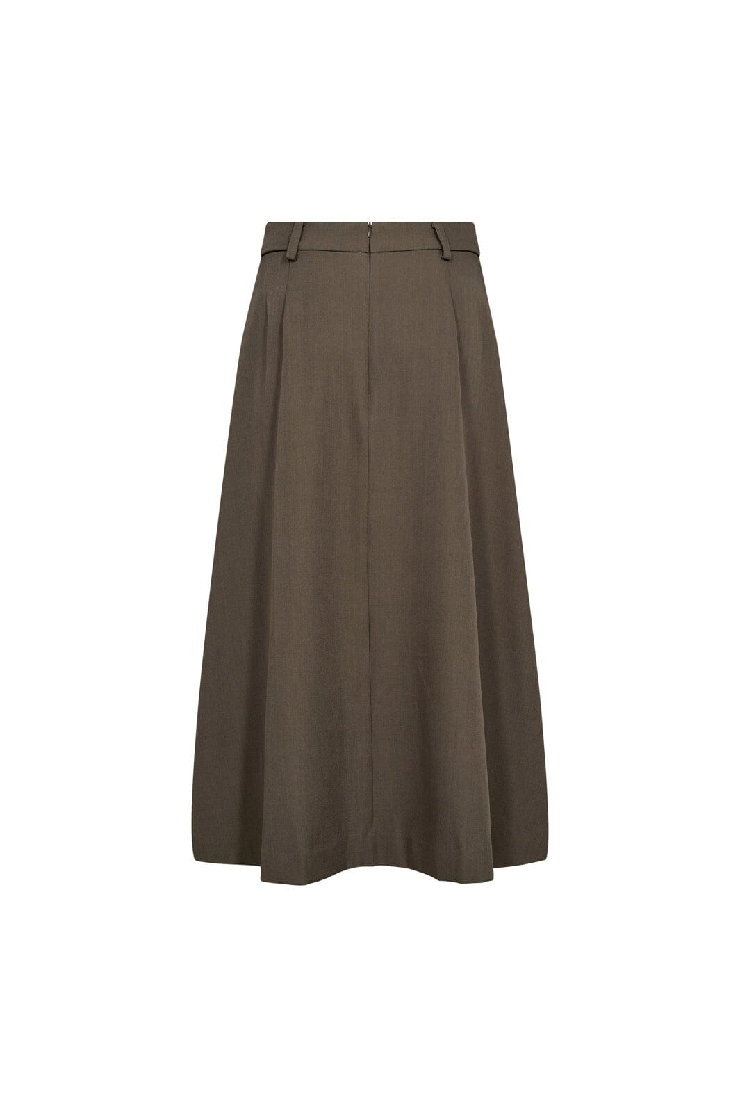 Co´Couture - Lunacc Pocket Pleat Skirt 34222 - 154 - Walnut