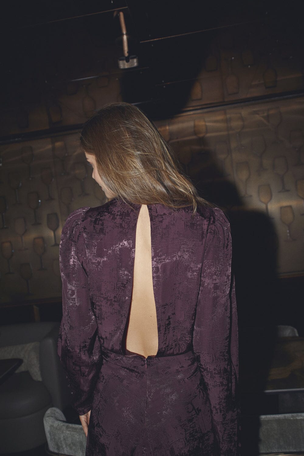 Co´Couture - Mikocc Cocktail Dress 36563 - 67 - Plum Kjoler 