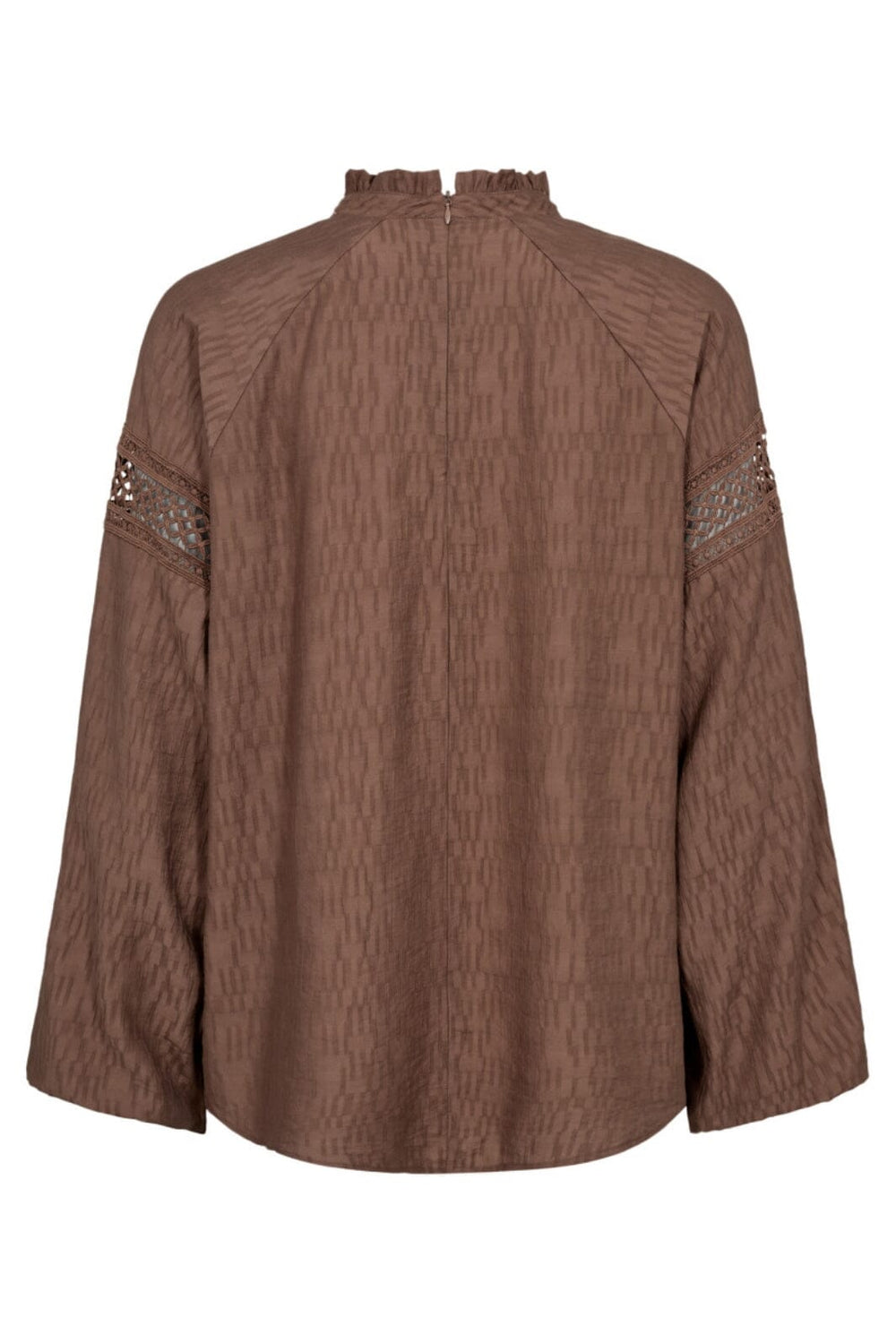Co´Couture - Naracc Balloon Blouse 35548 - 80 - Chocolate