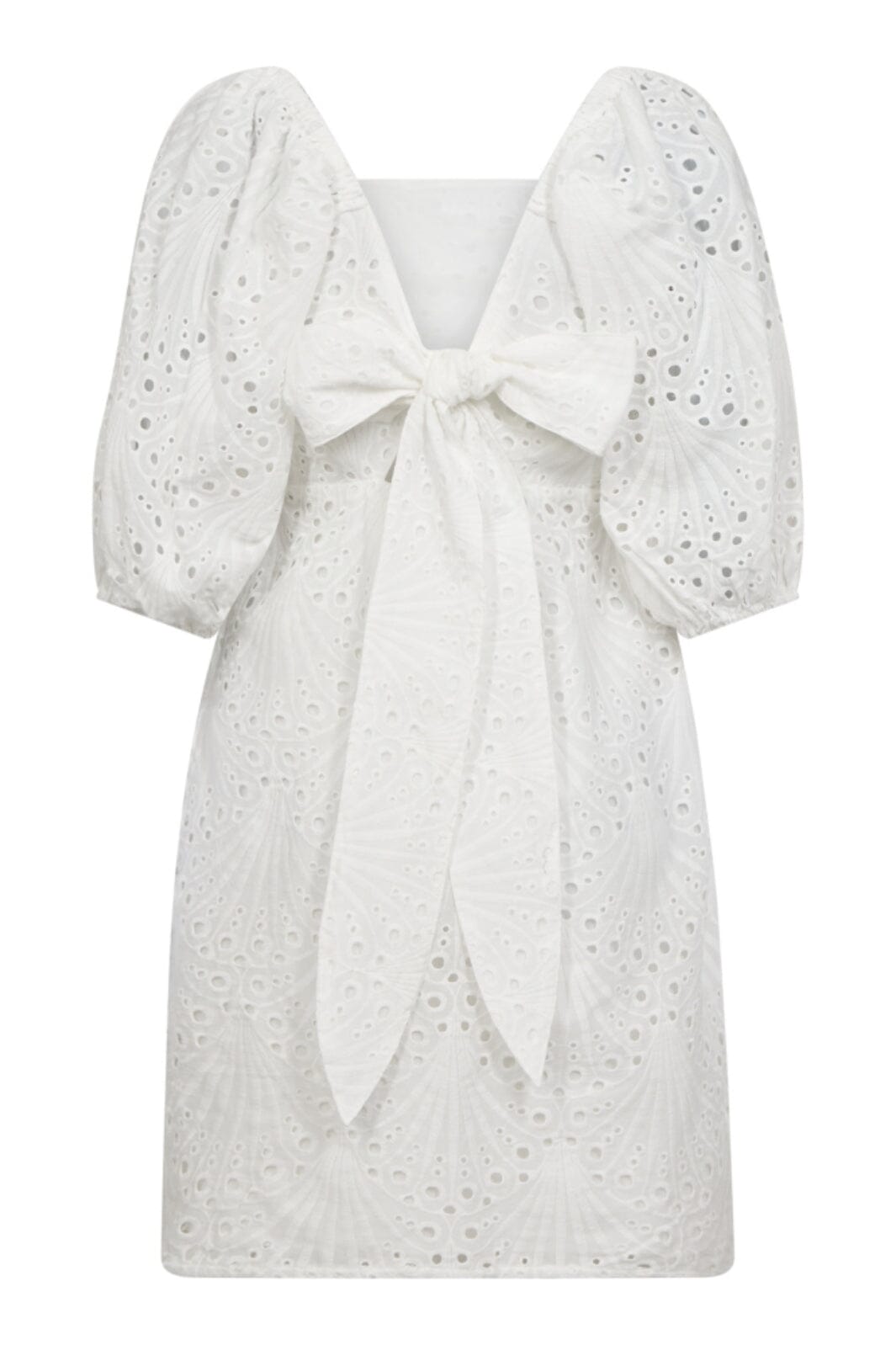 Co´Couture - Nayacc Anglaise Knot Dress 36470 - 4000 - White