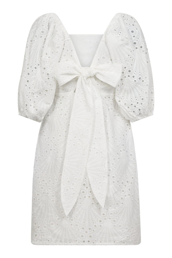 Co´Couture - Nayacc Anglaise Knot Dress 36470 - 4000 - White