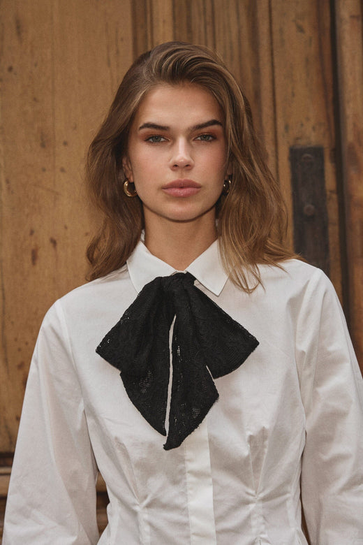 Co´Couture - Nicolacc Tie Scarf 500844 - 65001 - Black Tørklæder 