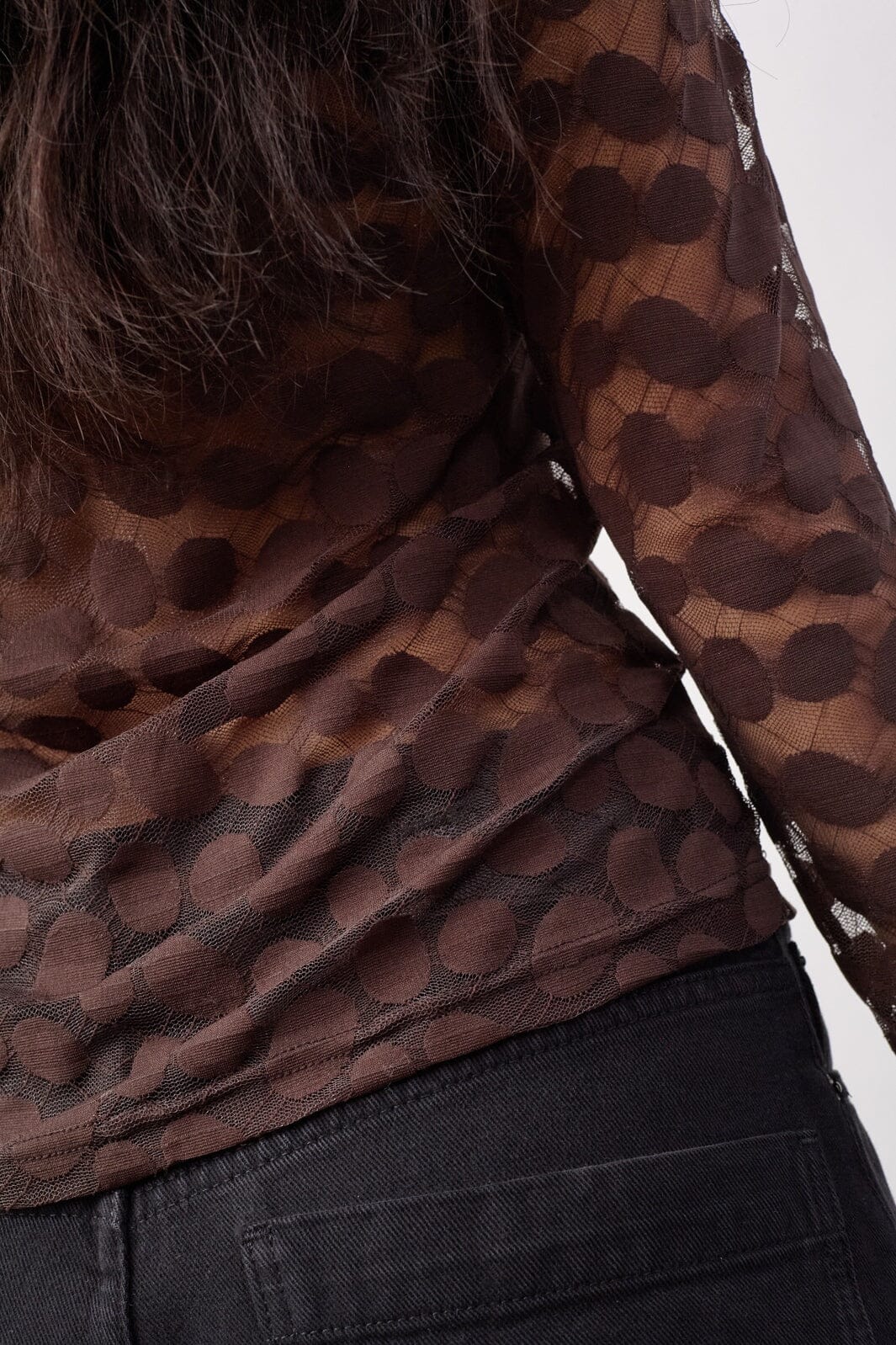 Co´Couture - Penolacc O-Neck Blouse 500266 - 20002 - Brown