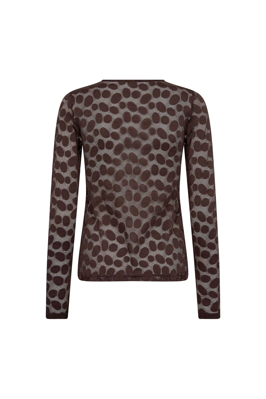 Co´Couture - Penolacc O-Neck Blouse 500266 - 20002 - Brown